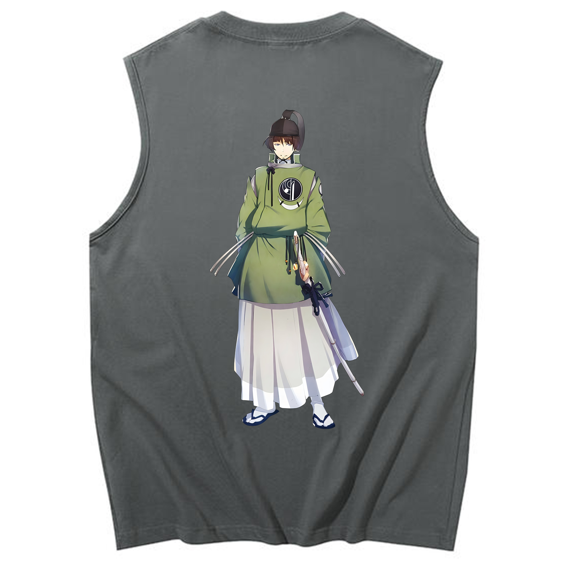 （画像用） 刀剣乱舞 Touken Ranbu コットン100％タンクトップ（背面プリント）